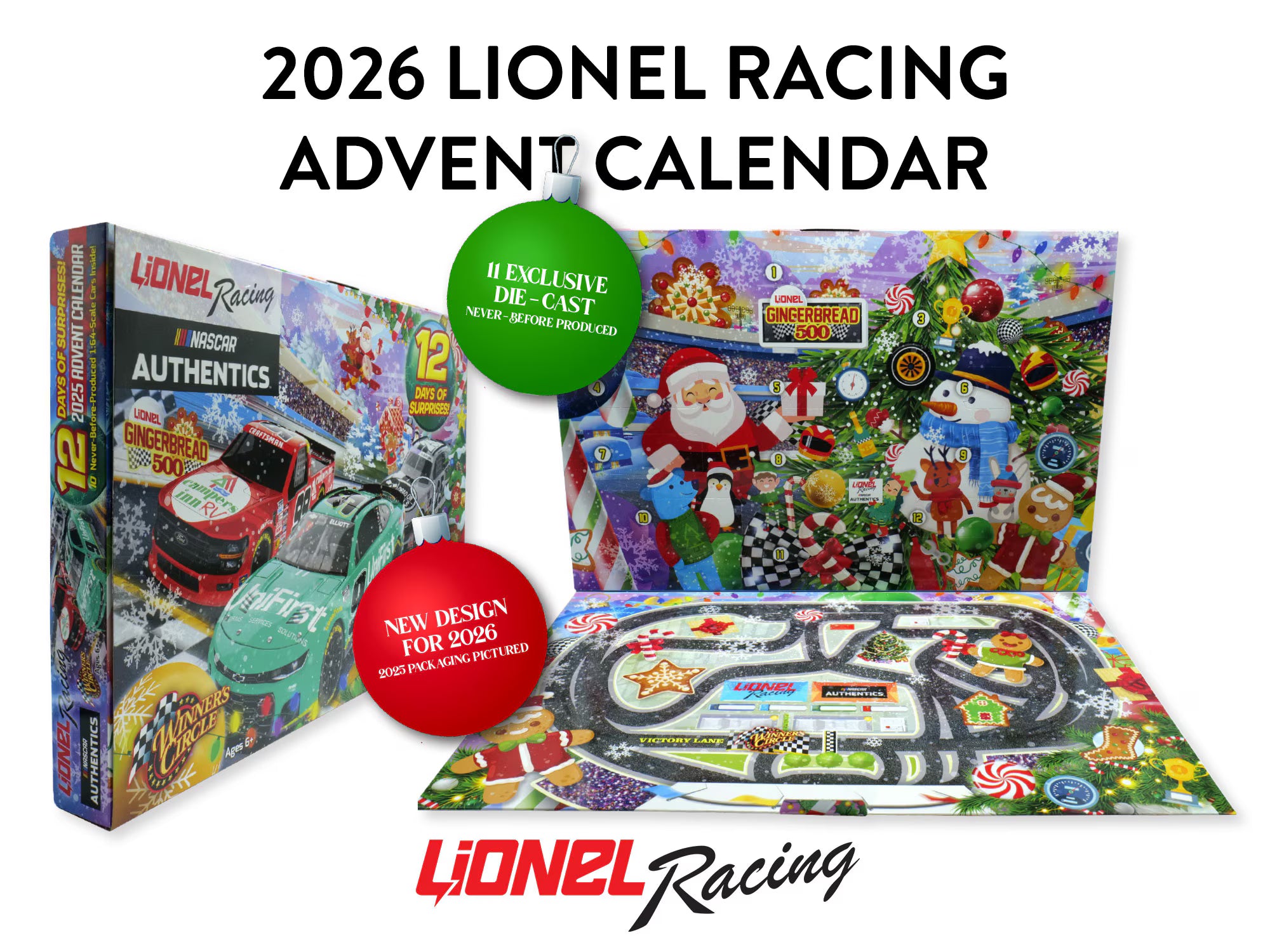 (Preorder) 2026 LIONEL RACING ADVENT CALENDAR