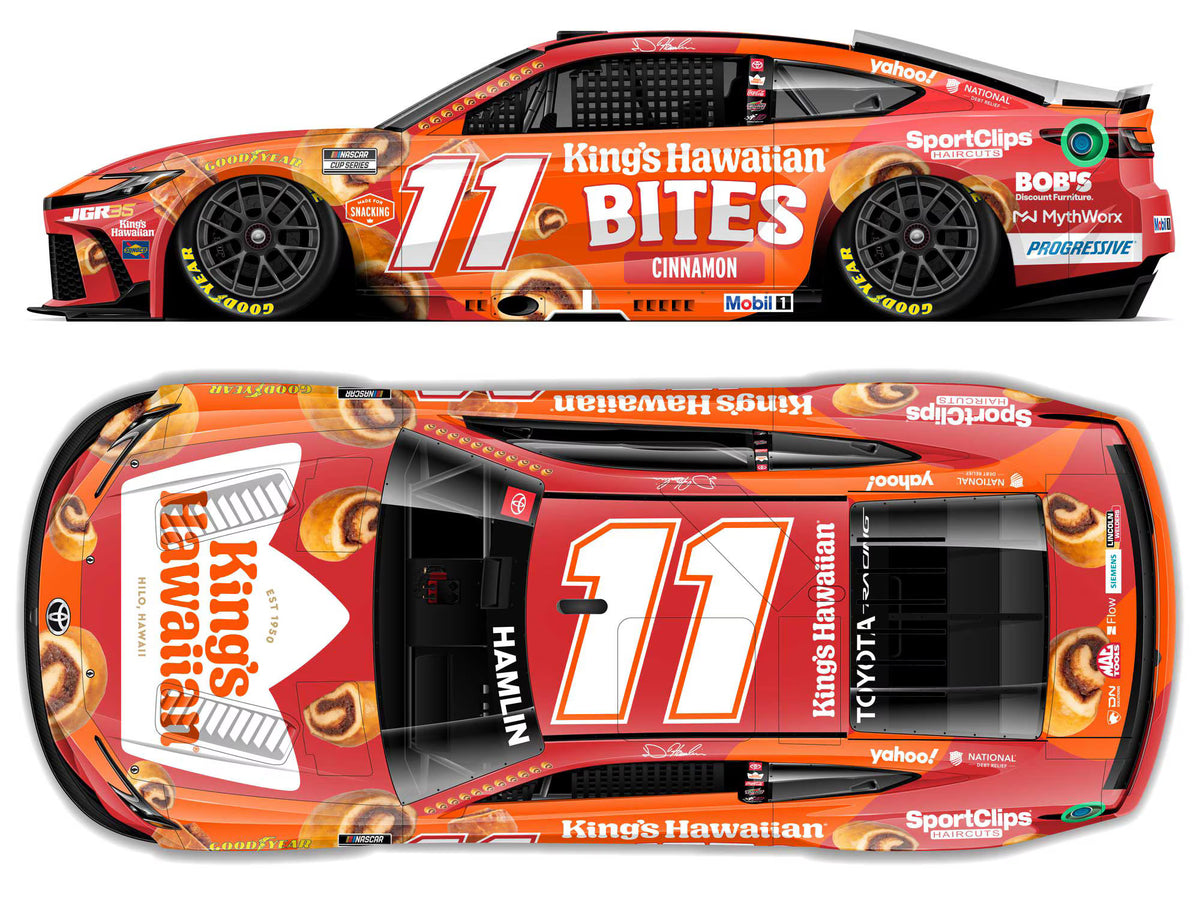 (Preorder) Denny Hamlin 2026 King's Hawaiian Cinnamon Bites 1:64