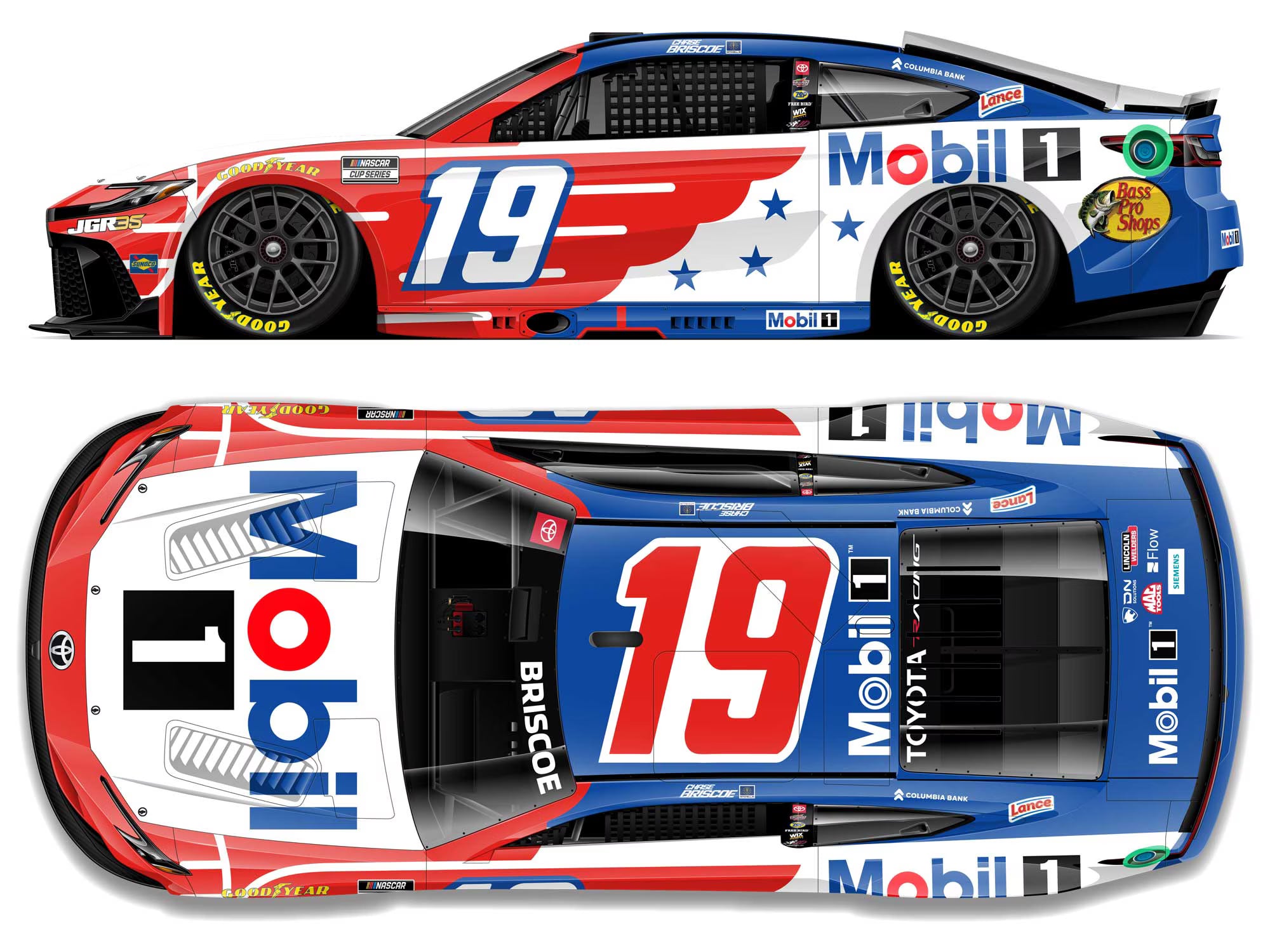 (Preorder) Chase Briscoe 2026 Mobil 1 1:64