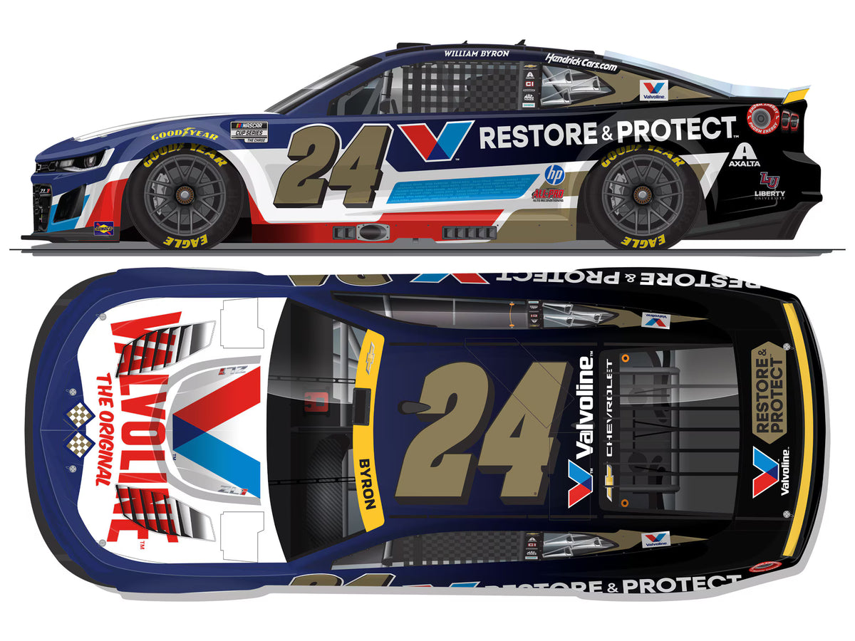(Preorder) William Byron 2026 Valvoline Restore & Protect 1:64