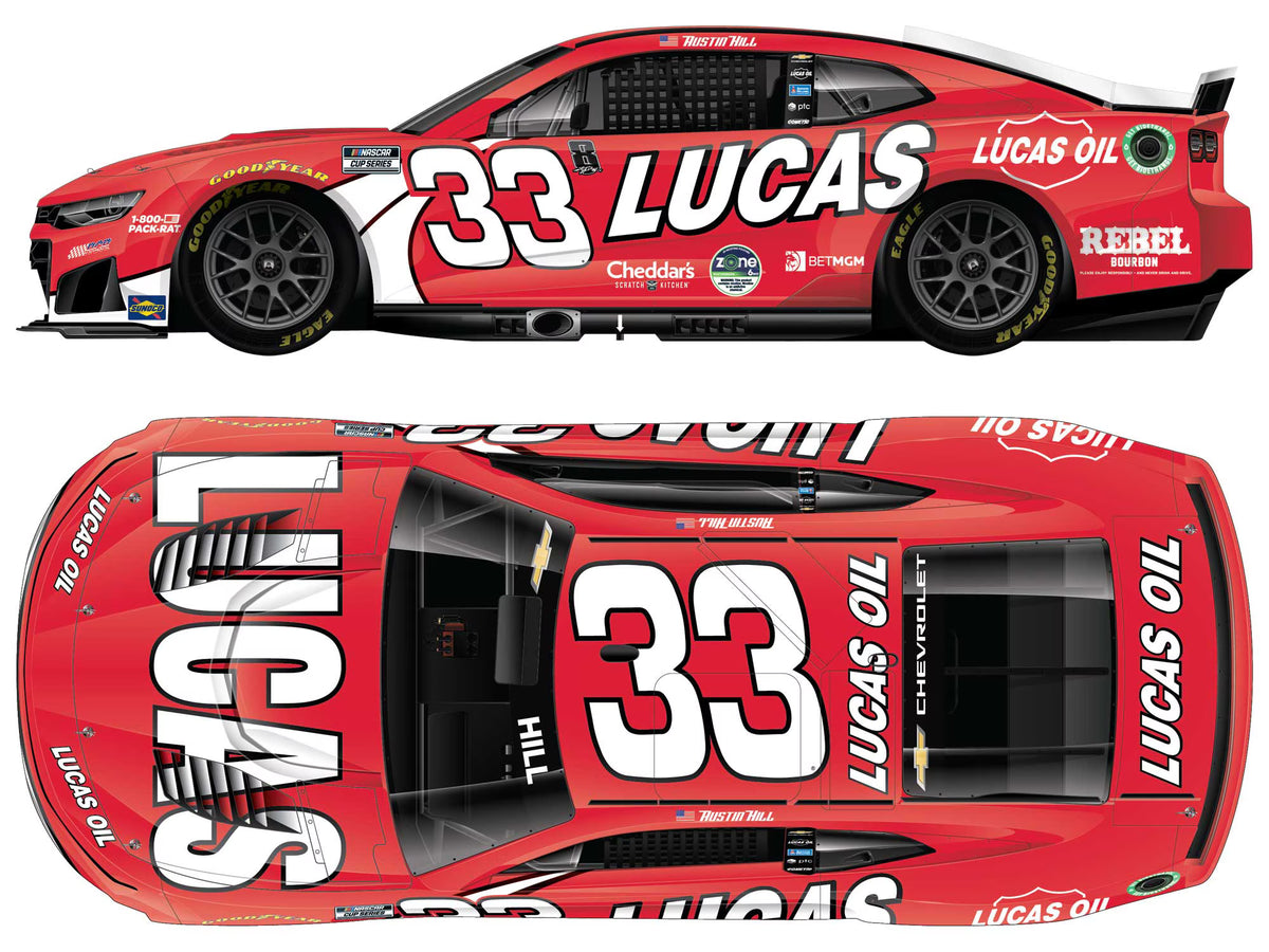 (Preorder) Austin Hill 2026 Lucas Oil 1:64
