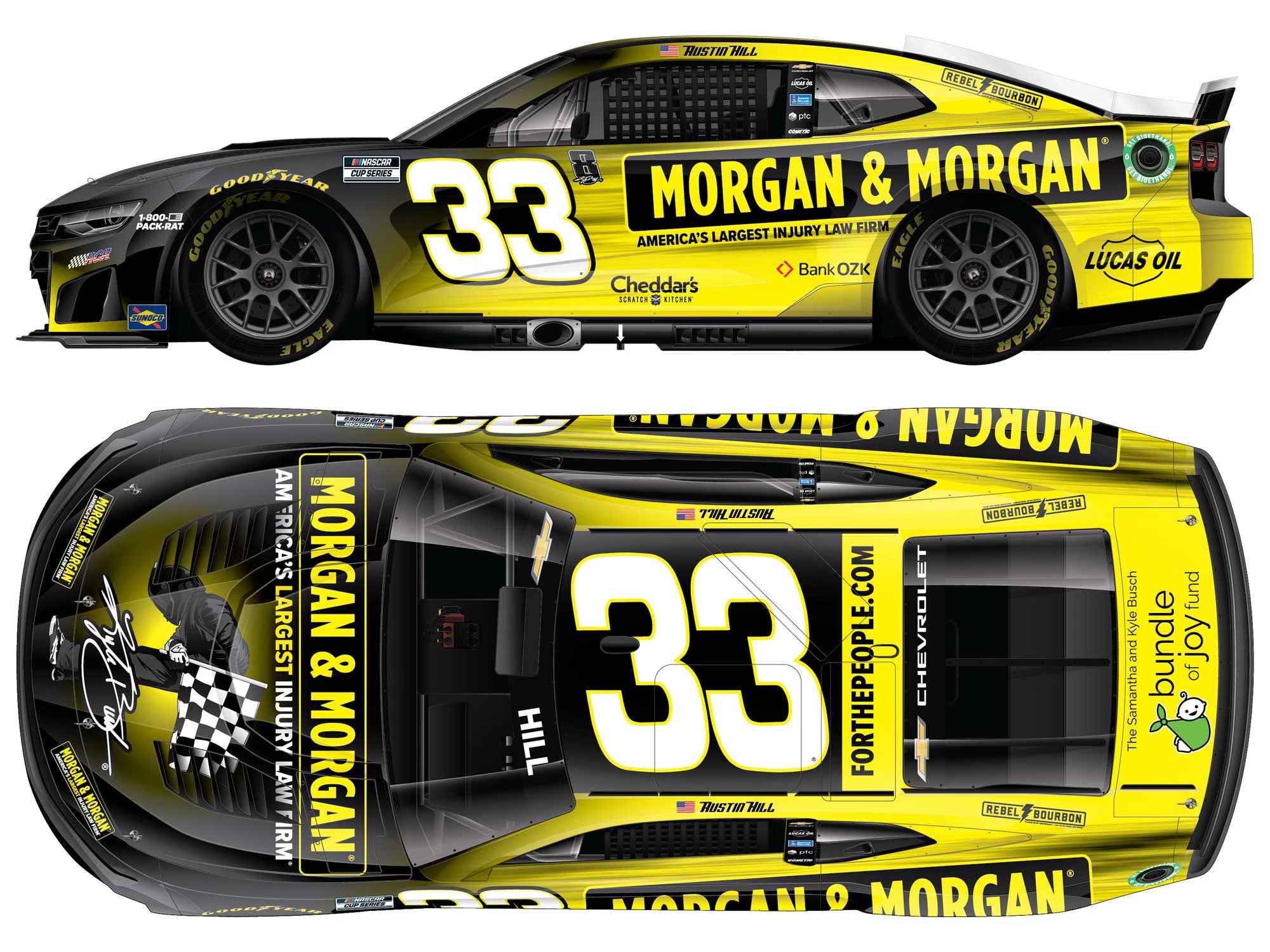 (Preorder) Austin Hill 2026 Morgan & Morgan 1:64