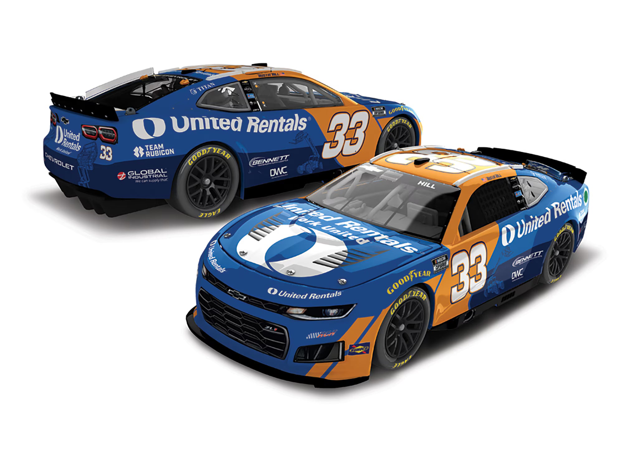 (Preorder) Austin Hill 2026 United Rentals 1:64