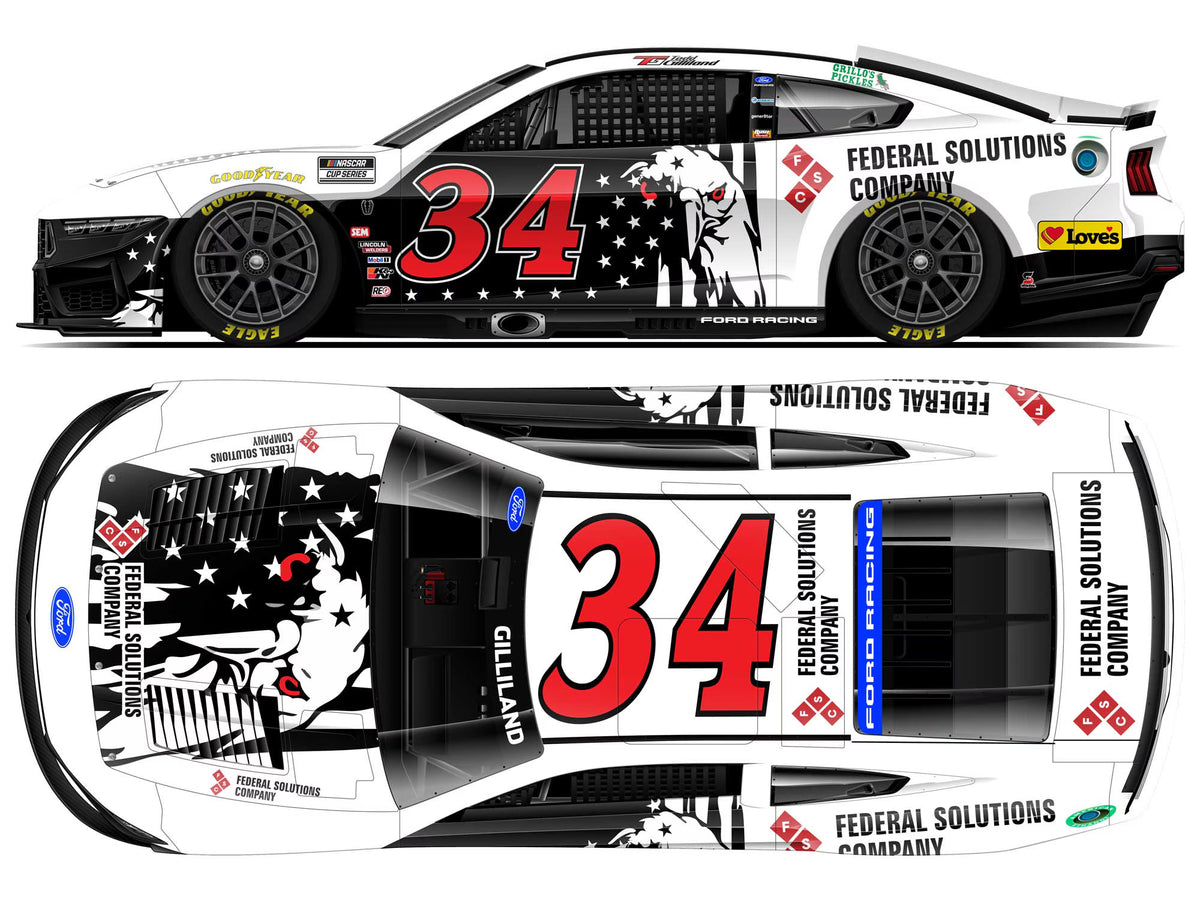 (Preorder) Todd Gilliland 2026 Federal Solutions Company 1:64