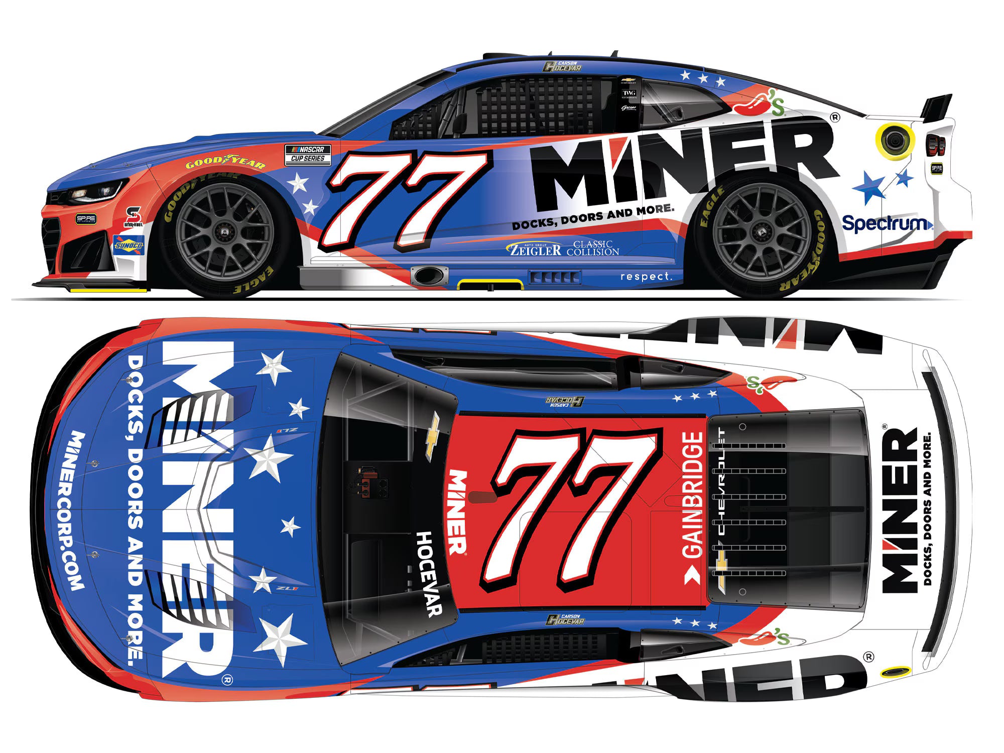 (Preorder) Carson Hocevar 2026 Miner Fan Vote 1:24 - Elite