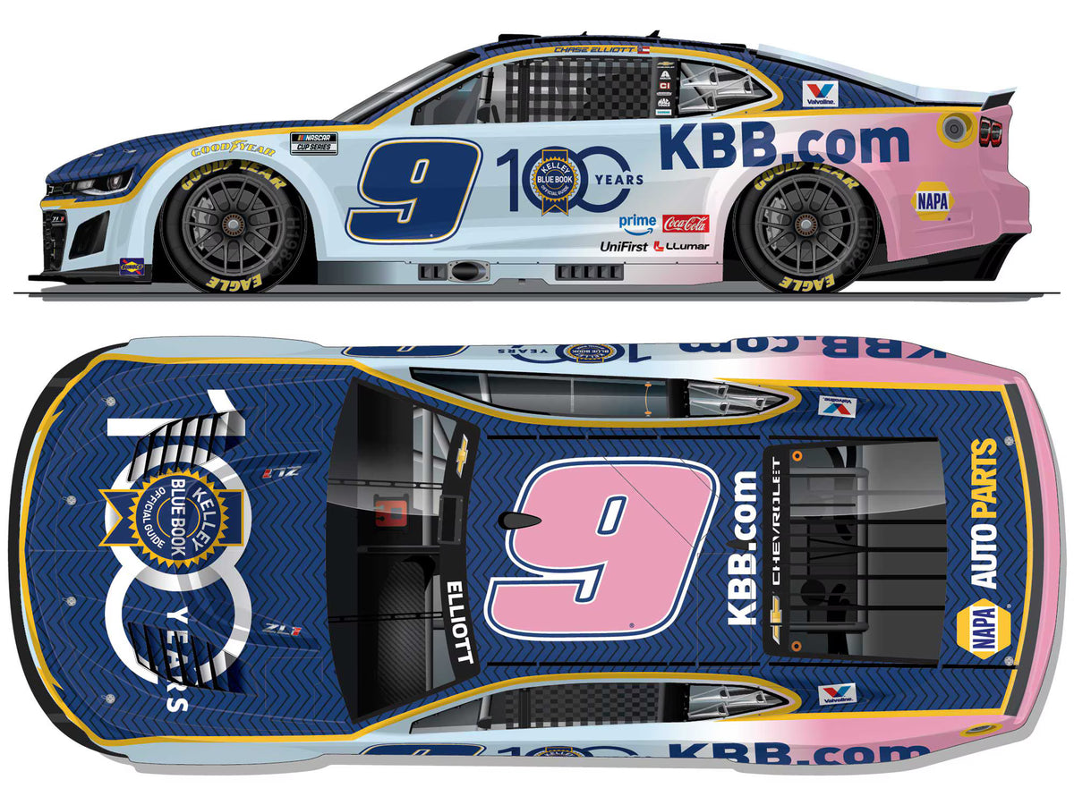 (Preorder) Chase Elliott 2026 Kelley Blue Book 100th Anniversary 1:64