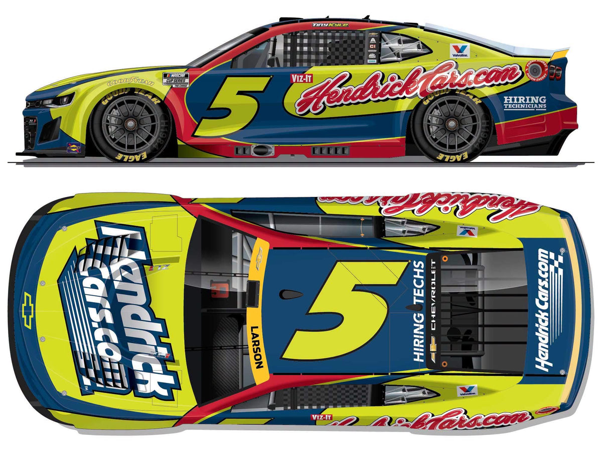 (Preorder) Kyle Larson 2026 Hendrickcars.com Kyle Busch Tribute 1:64