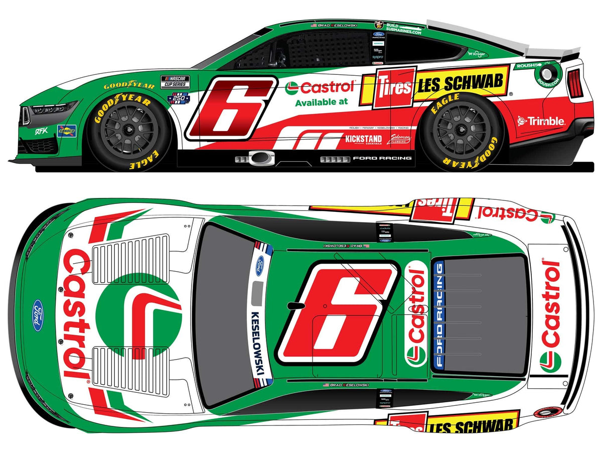 (Preorder) Brad Keselowski 2026 Castrol/Les Schwab Tire Centers 1:64