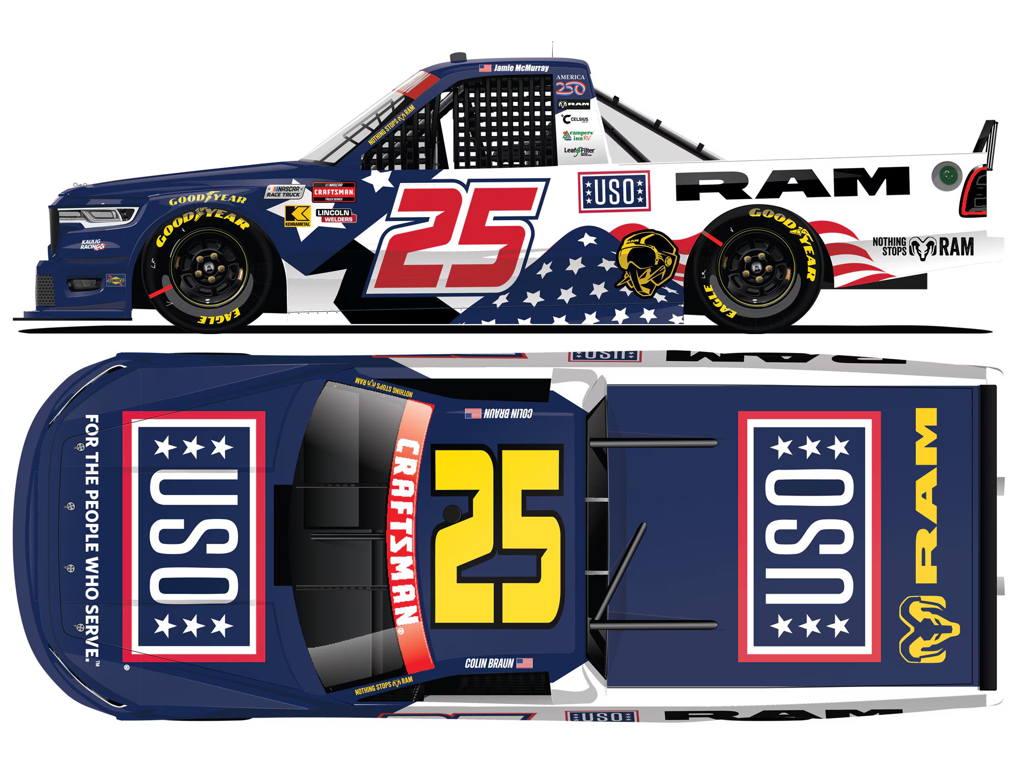 (Preorder) JAMIE MCMURRAY 2026 USO 1:64 ARC DIECAST
