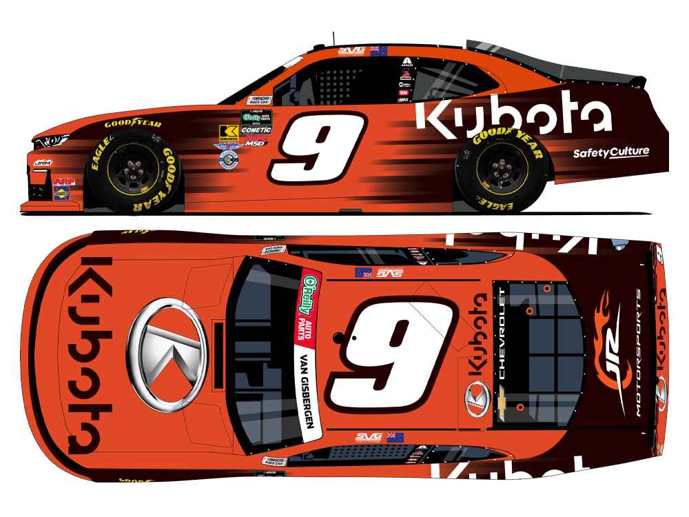 (Preorder) Shane Van Gisbergen 2026 Kubota 1:24 -Liquid Color (NORAPS)